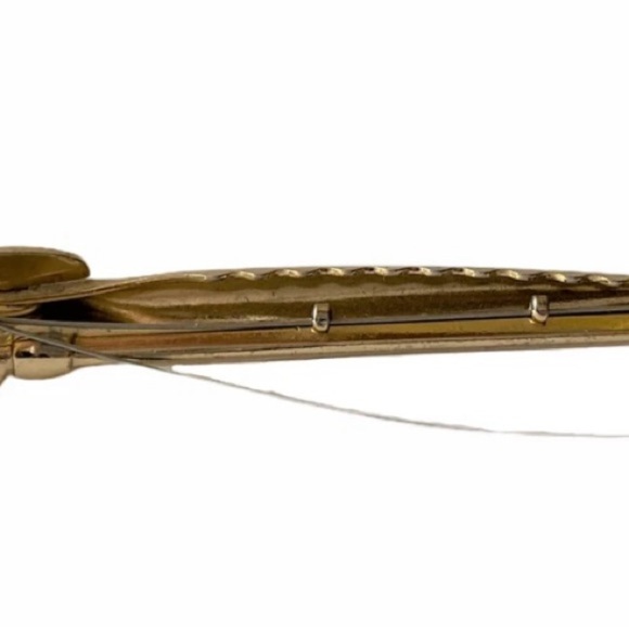 Vintage Mens Hickok Tie Clip Fly Fishing - Picture 3 of 6
